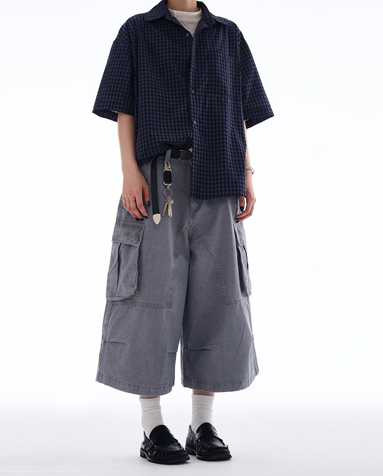 Vintage Cropped Shorts