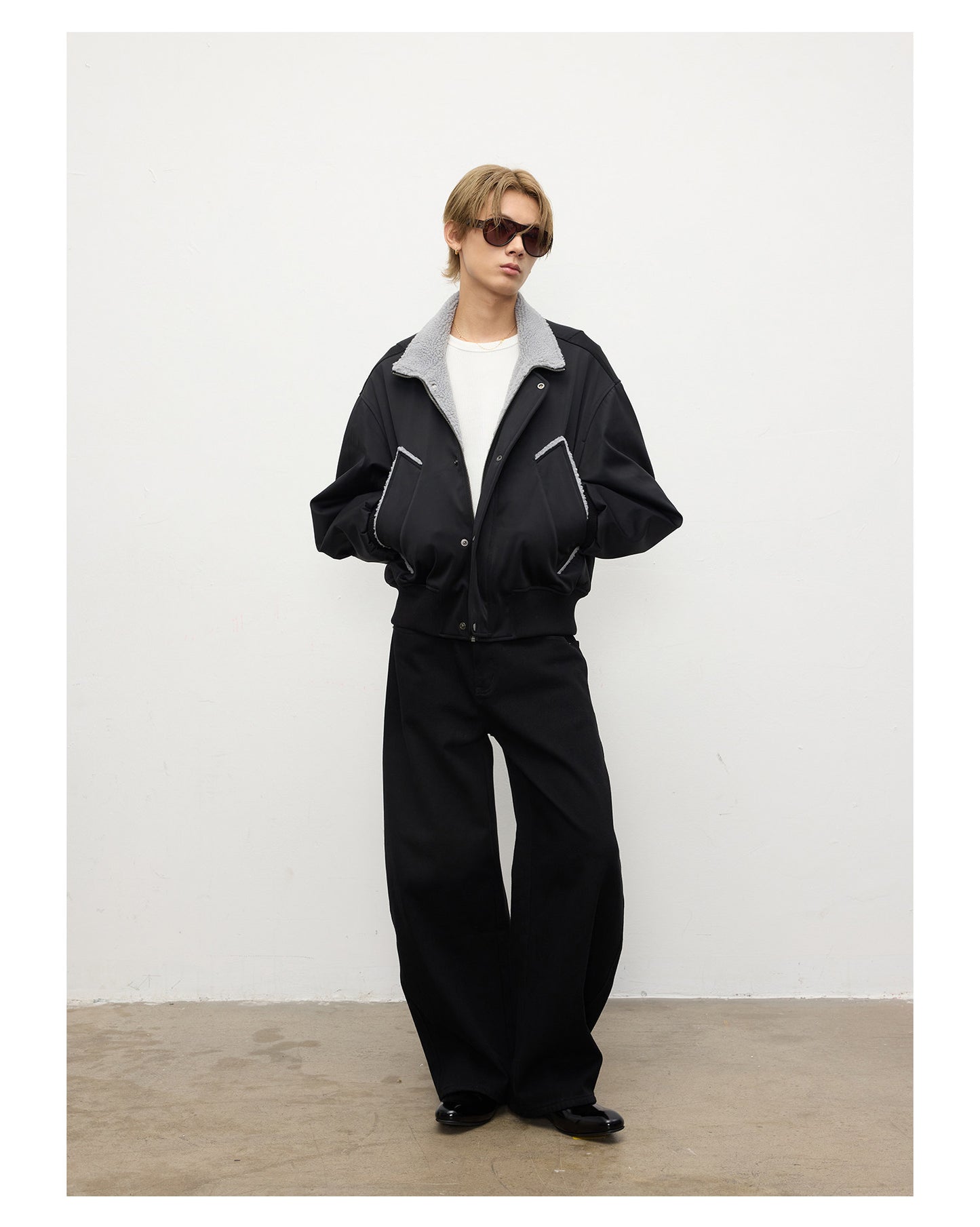 French Style Denim Pants