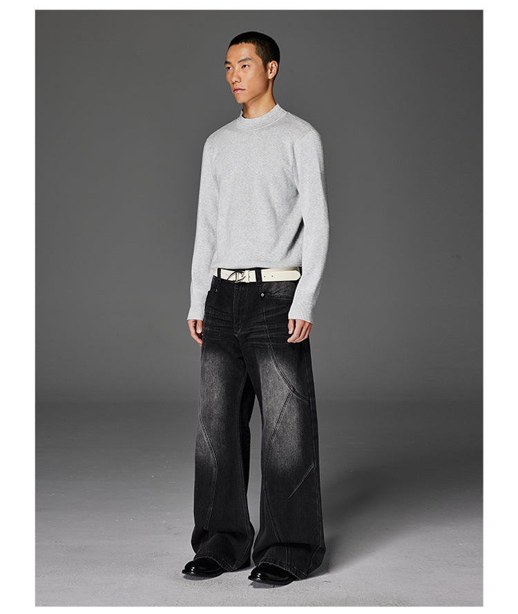 Half-High Collar Sweater