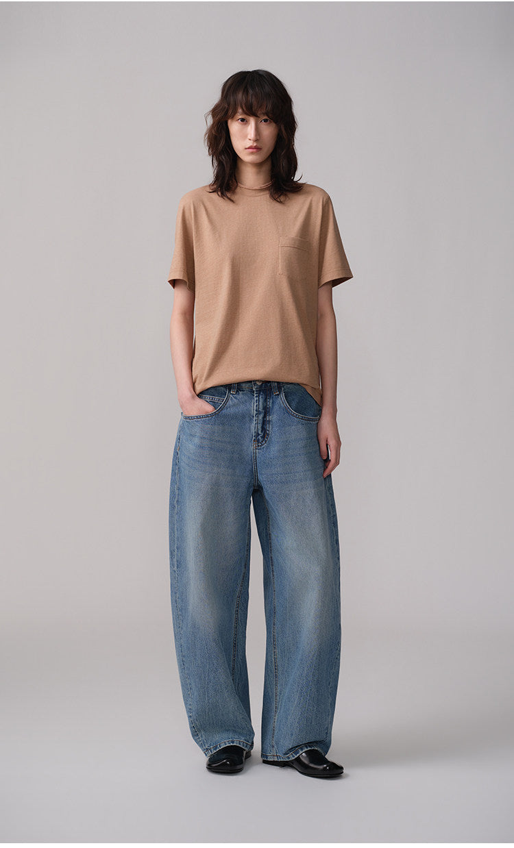 Vintage Washed Scimitar Jeans