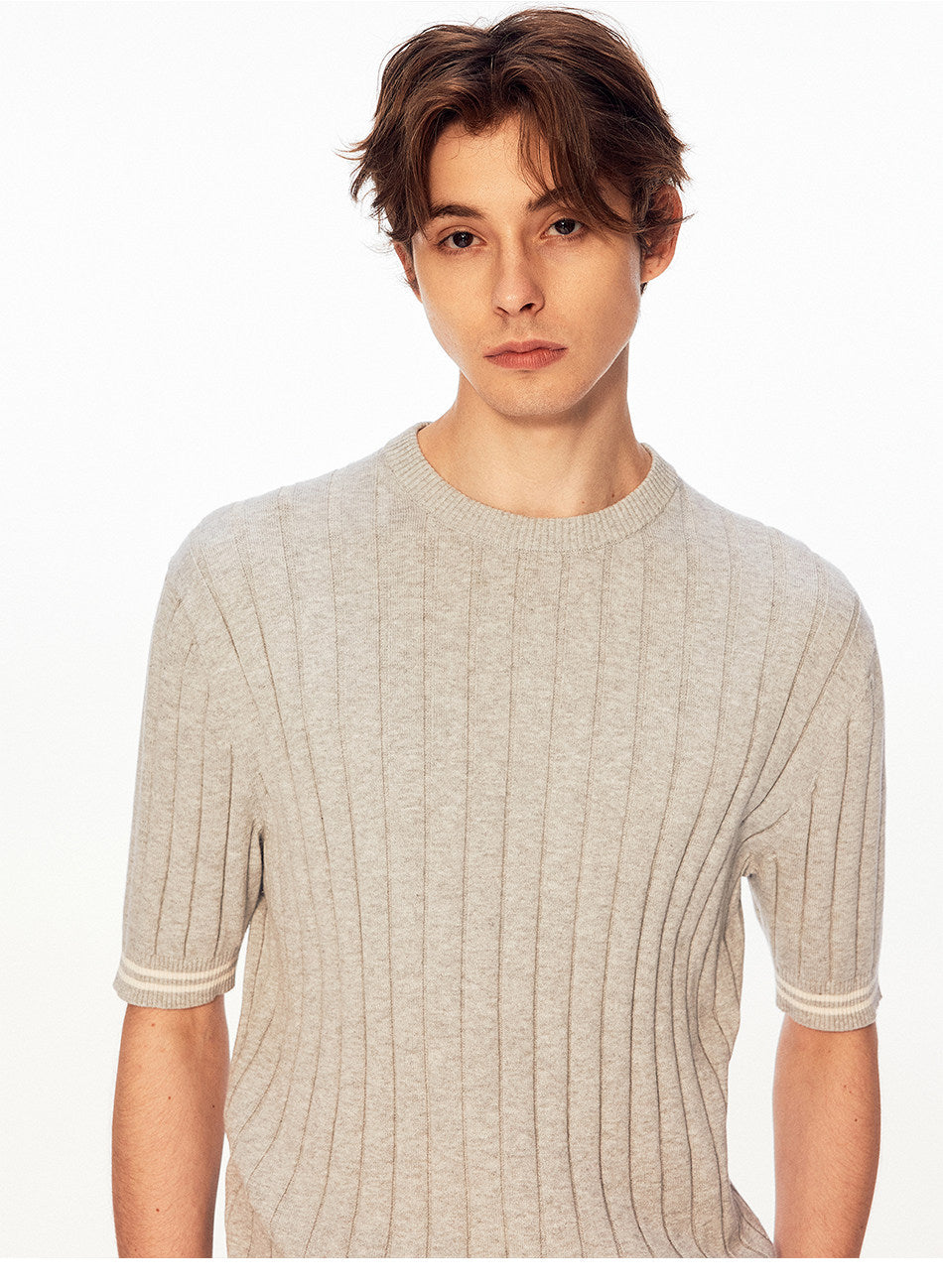 Loose-fit Non-slip Knitted Shirt