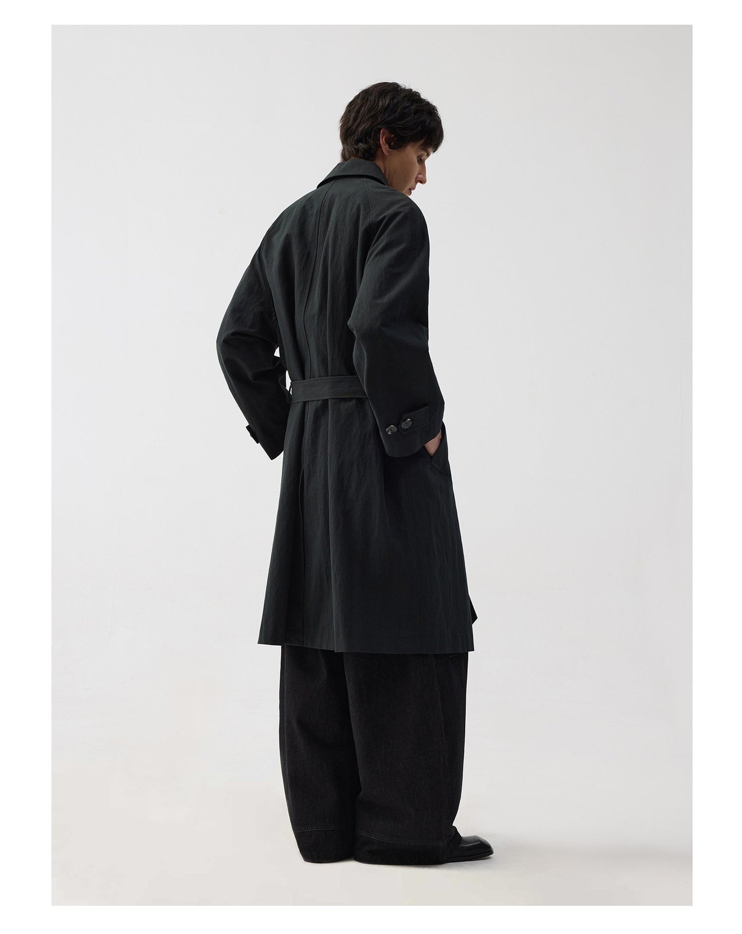 Lightweight Long Trench Coat