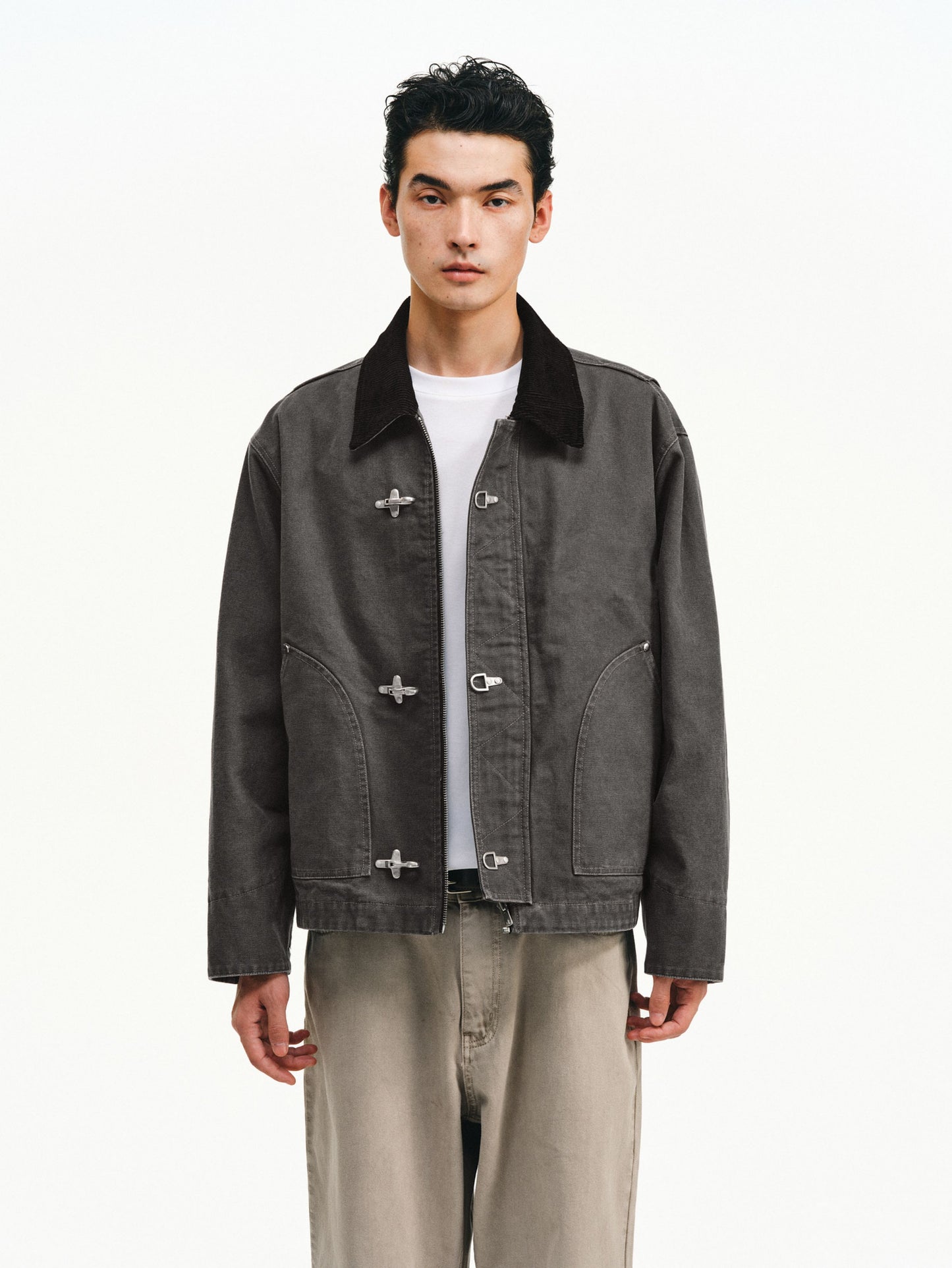 Aircraft Button Detroit Jacket