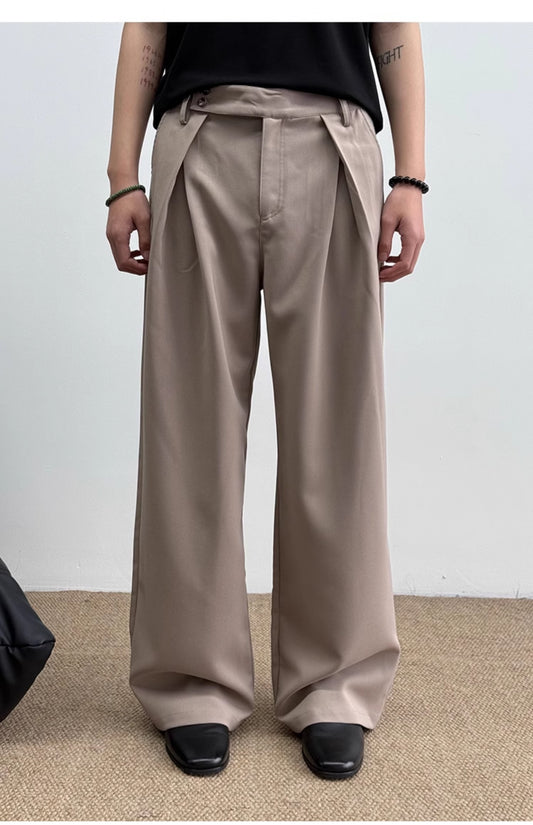 A-line loose pants