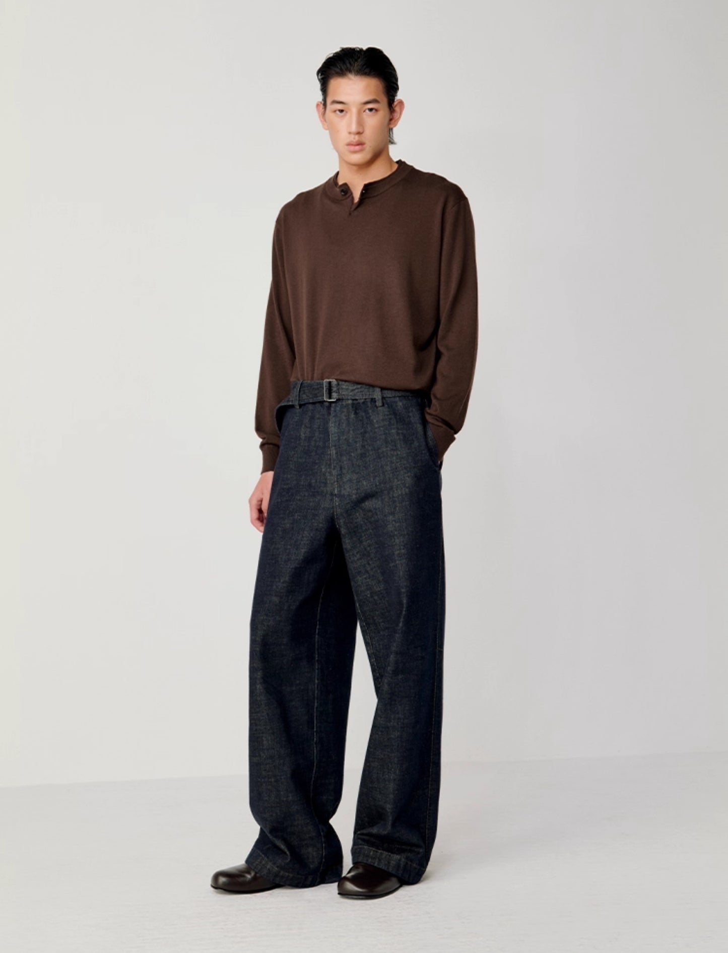 Rib-knit Loose-fit Casual Knit