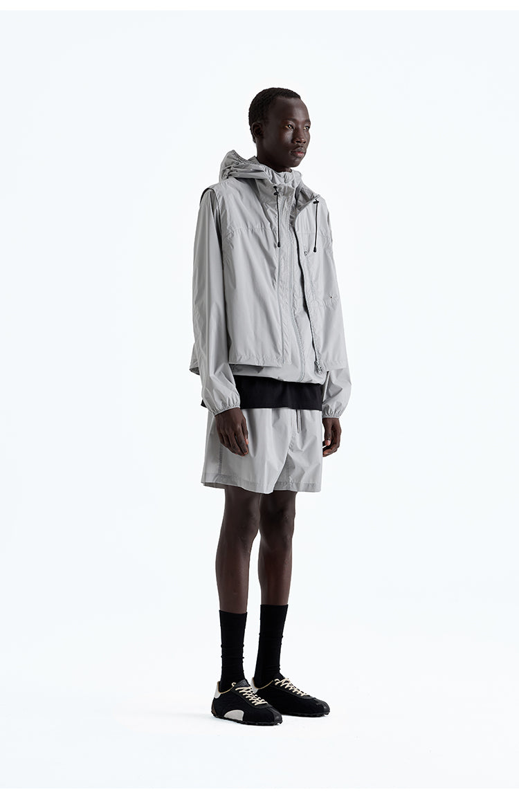 Water-repellent windshell vest