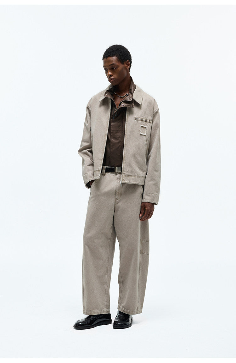 Damage Wash Casual Pants