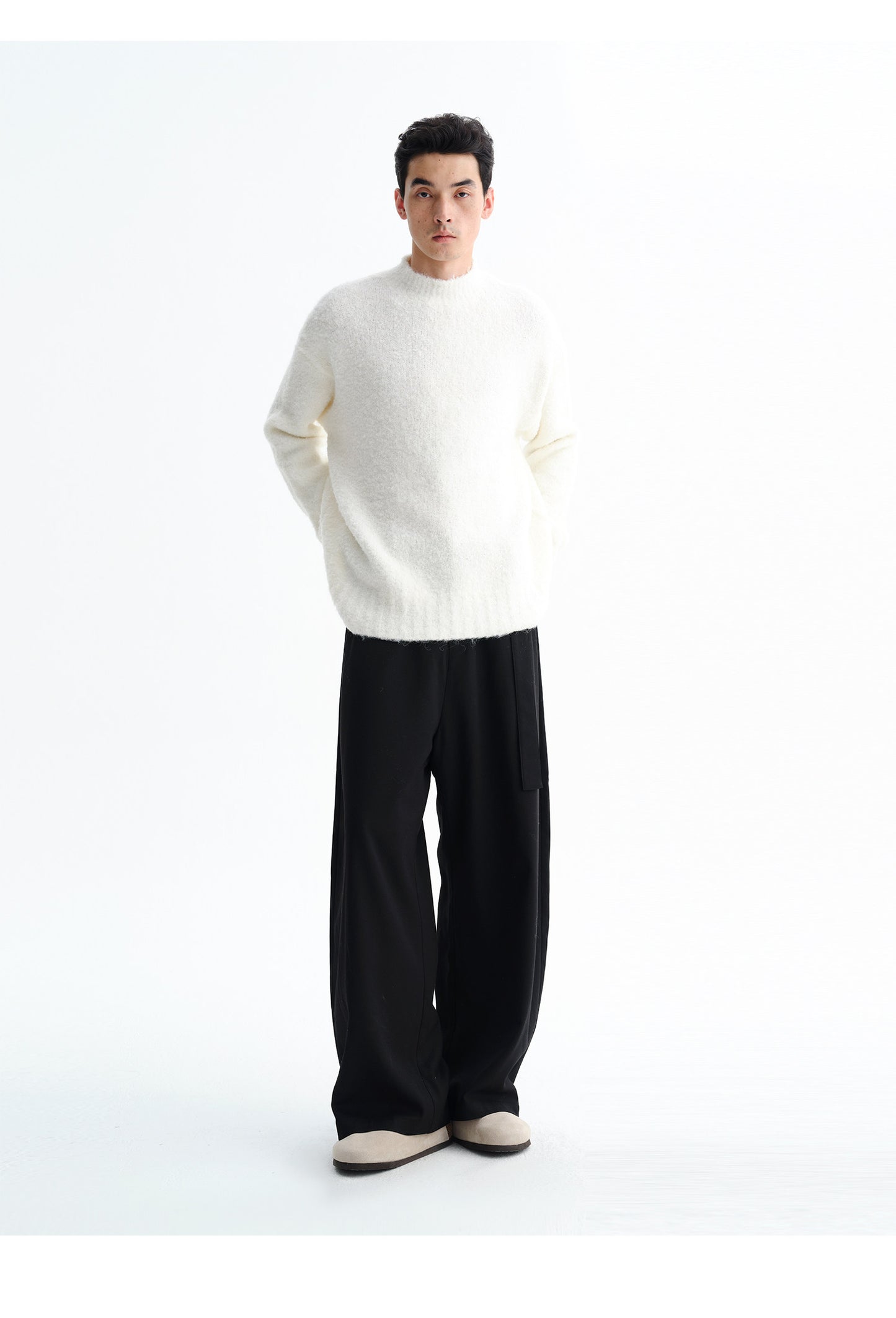 Heavyweight Wool Blend Sweater