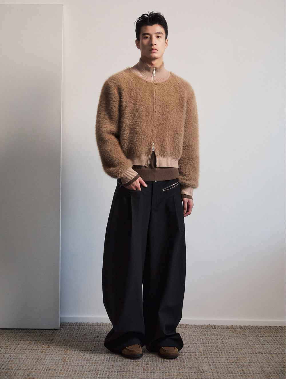 Faux Mink Fur Jacket