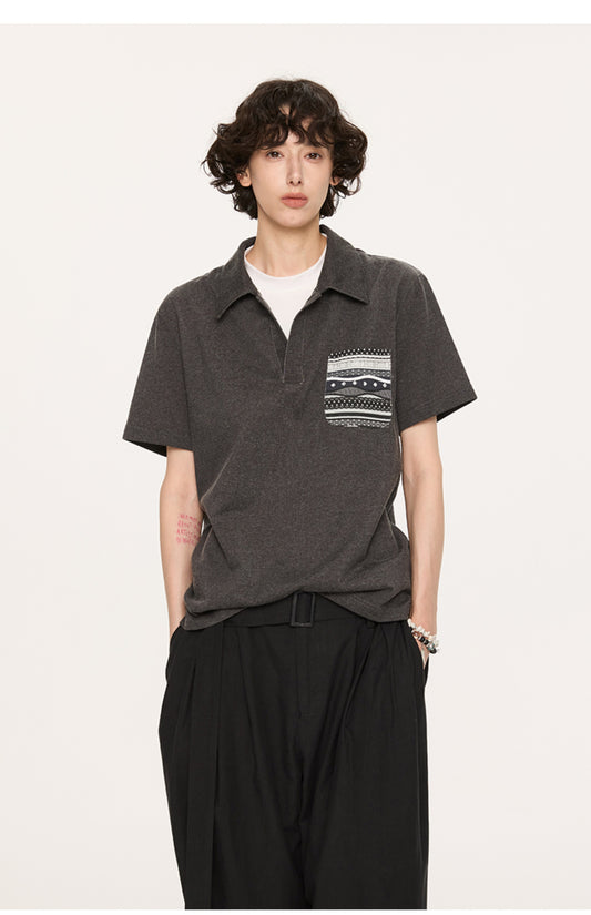 Faux Two-Piece T-Shirt