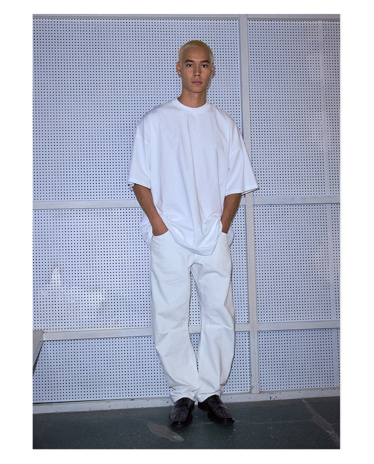 100% Cotton Extra-Long Oversized T-Shirt