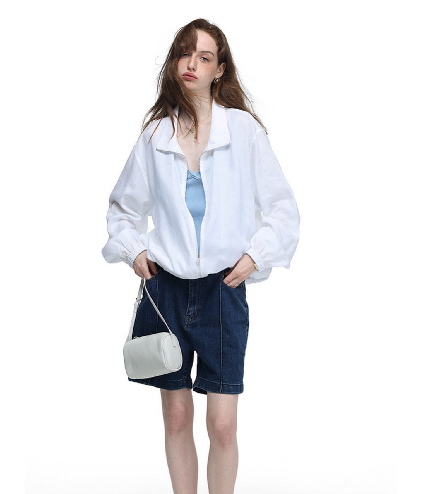 Lightweight Stand-Collar Casual Jacket