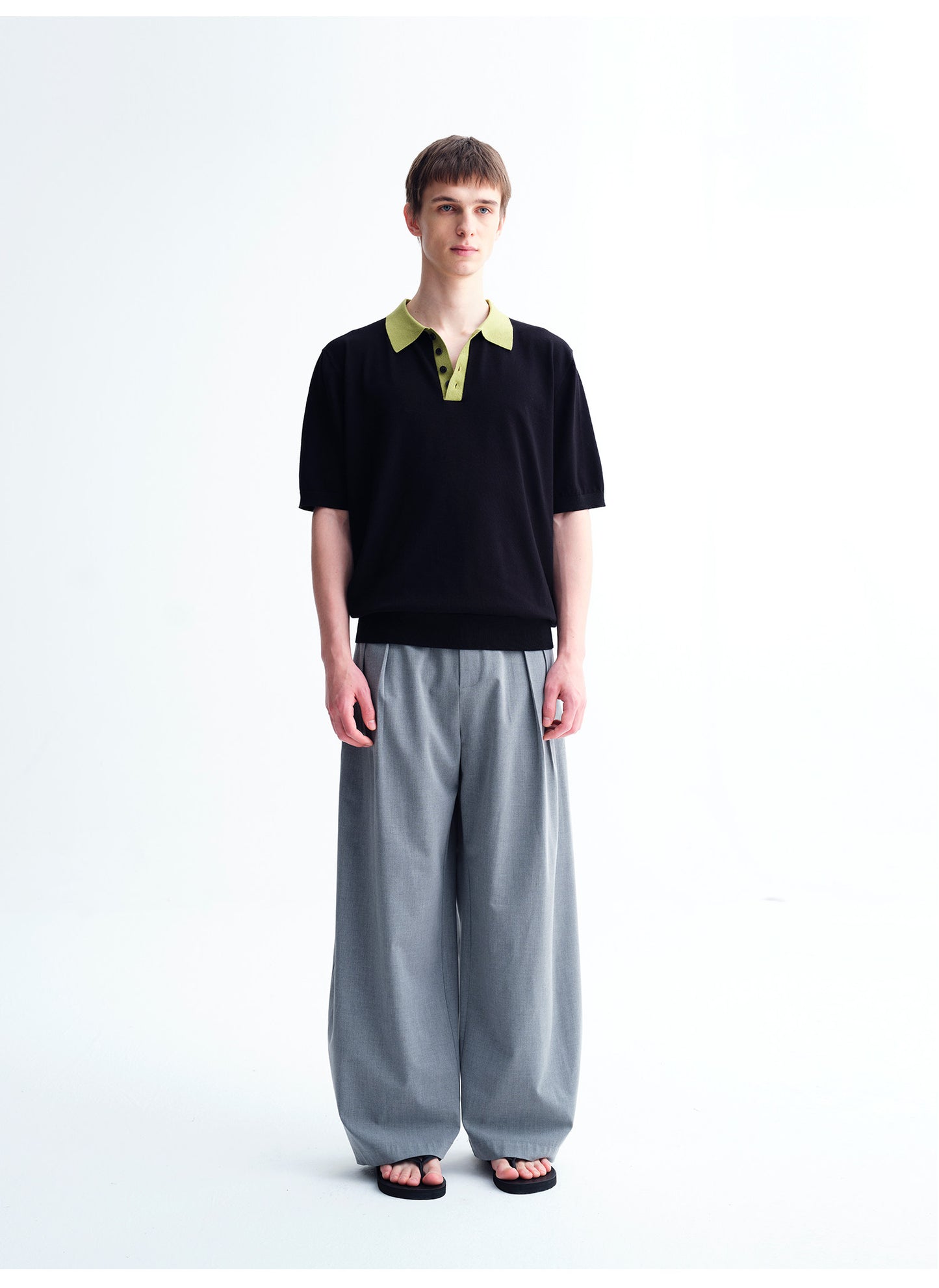 Cool High-Waisted Wide-Leg Pants