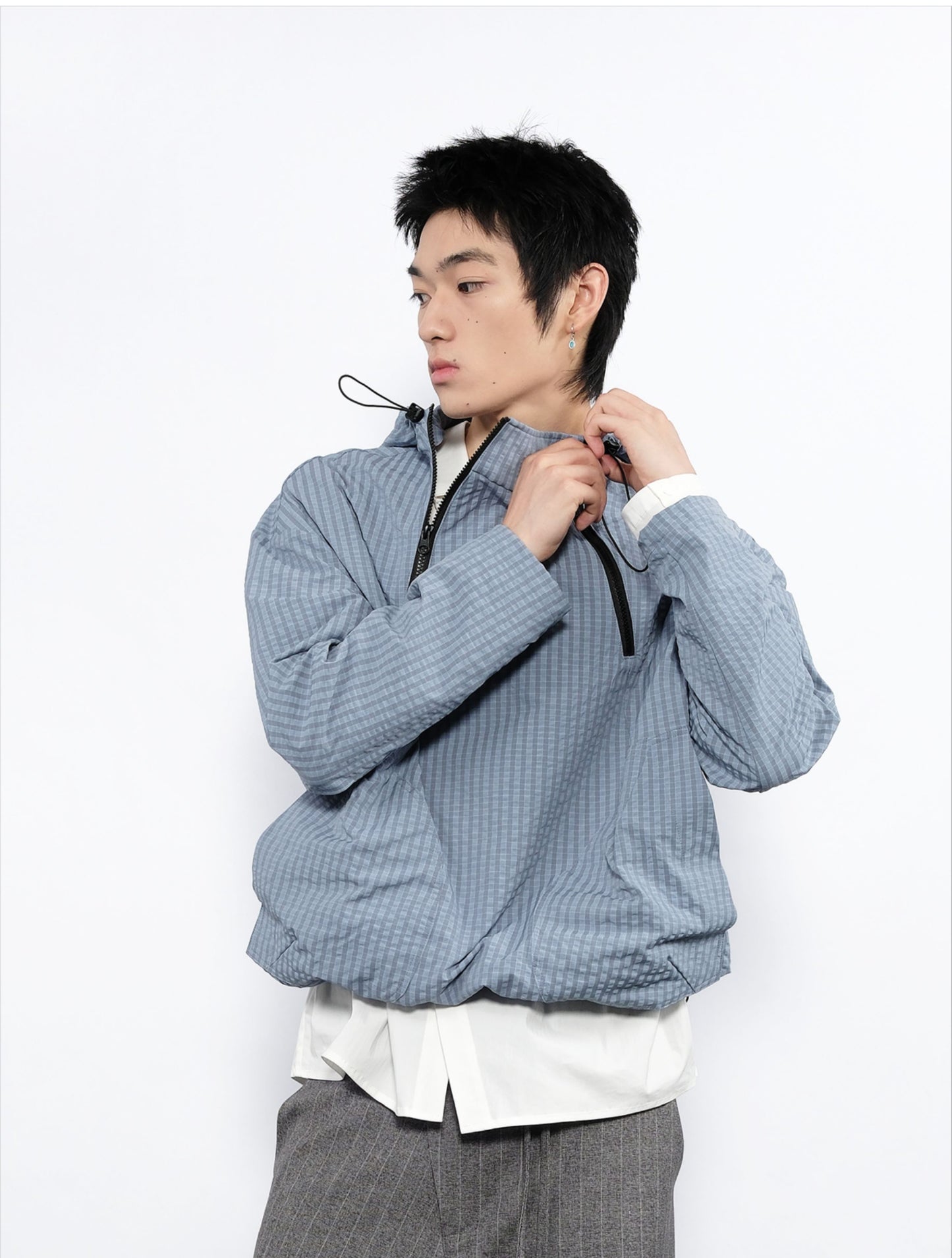 Pocket Pullover Jacket