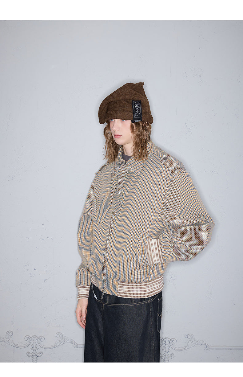 Small Check Pattern Jacket