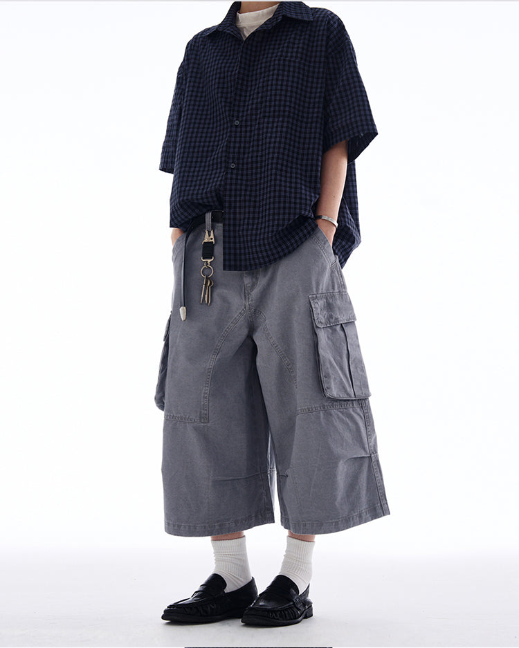 Vintage Cropped Shorts