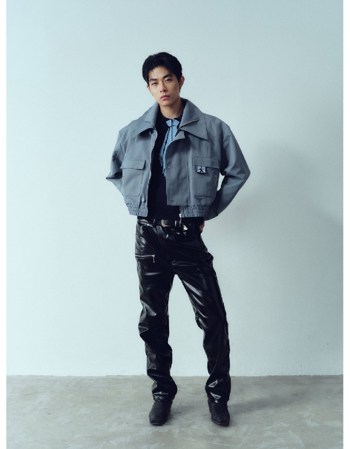 Wide Shoulder Workwear Jacket