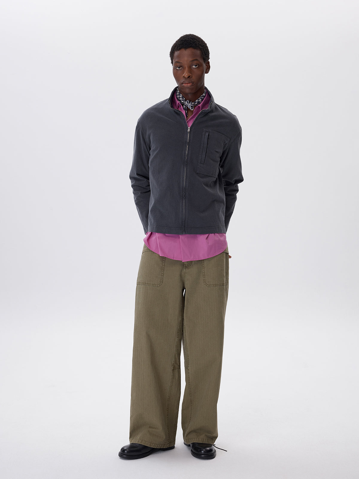 Cotton Zipper Jacket