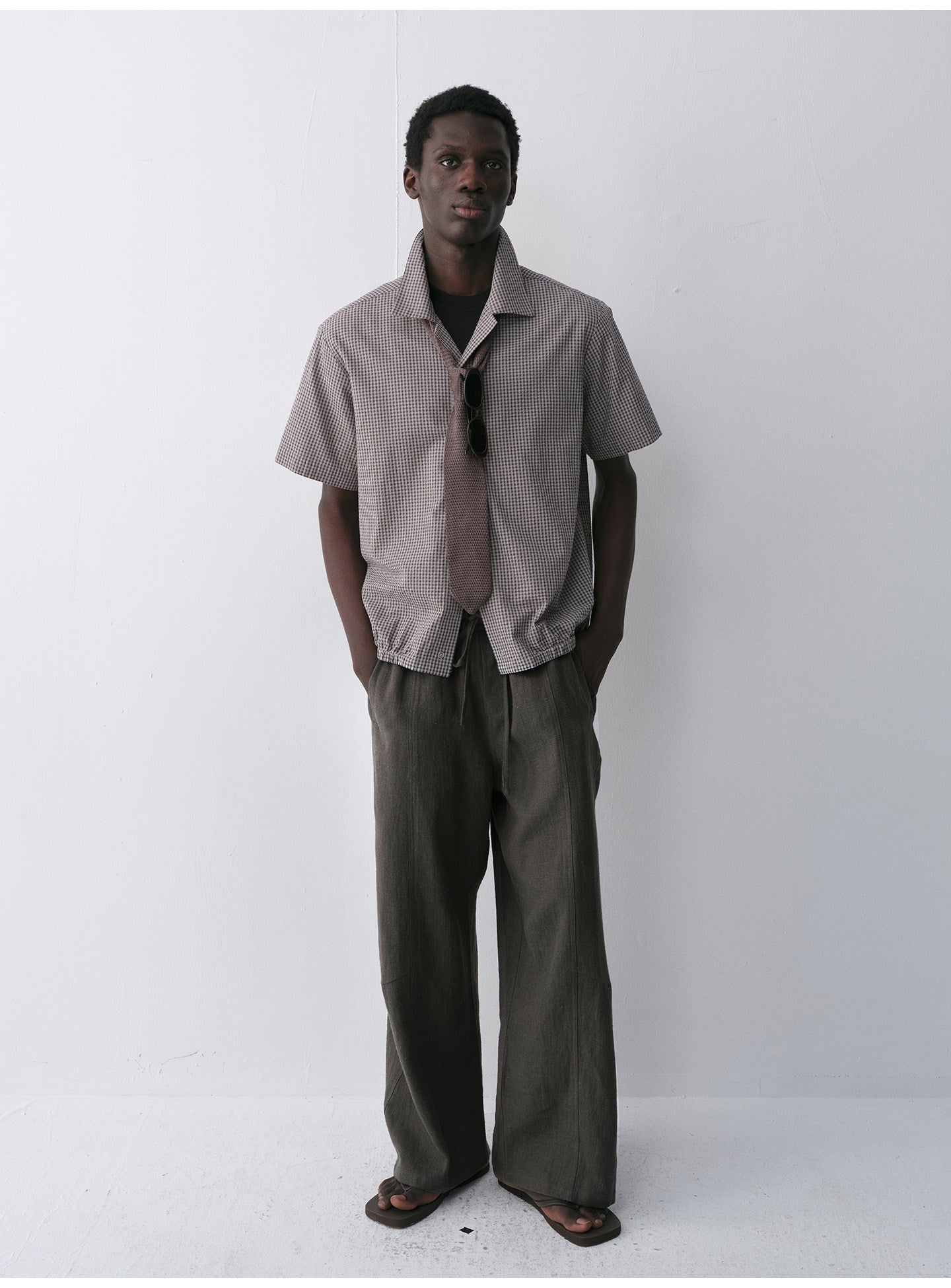 Drawstring Casual Pants