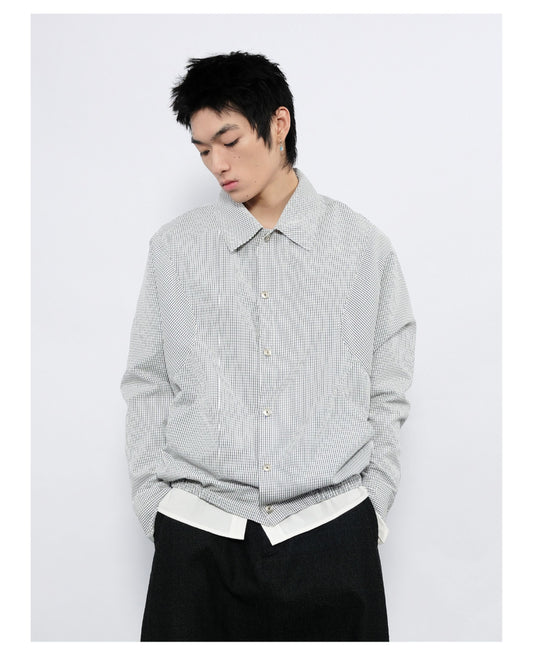 Short Checkered Shirt