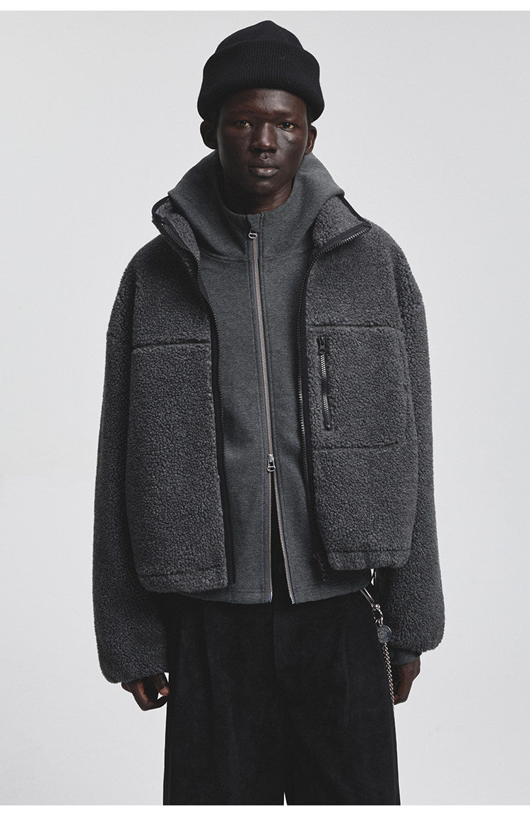 Raglan Sleeve Hooded Sweatshirt