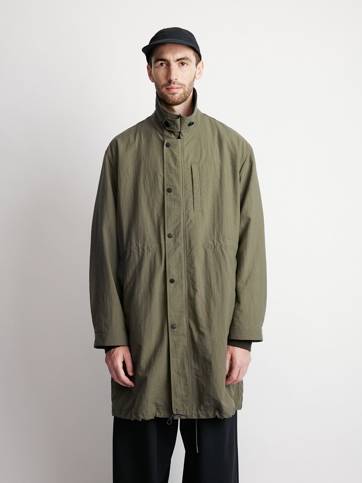 Wrinkle-Resistant Nylon Jacket