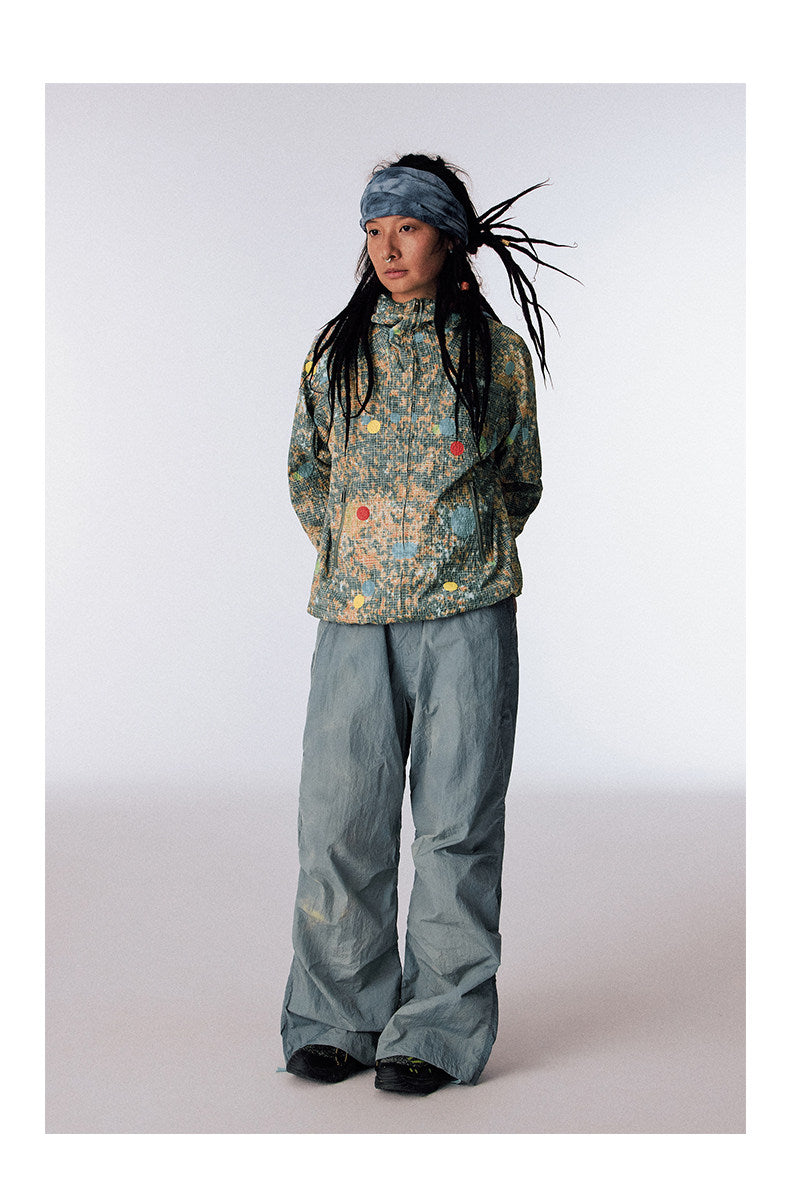 Bionic Surface Check Pattern Jacket