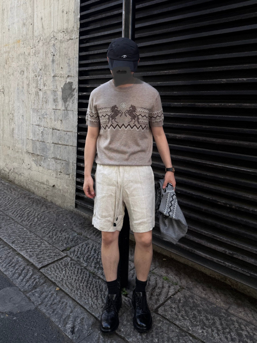 Highly Breathable Linen Shorts