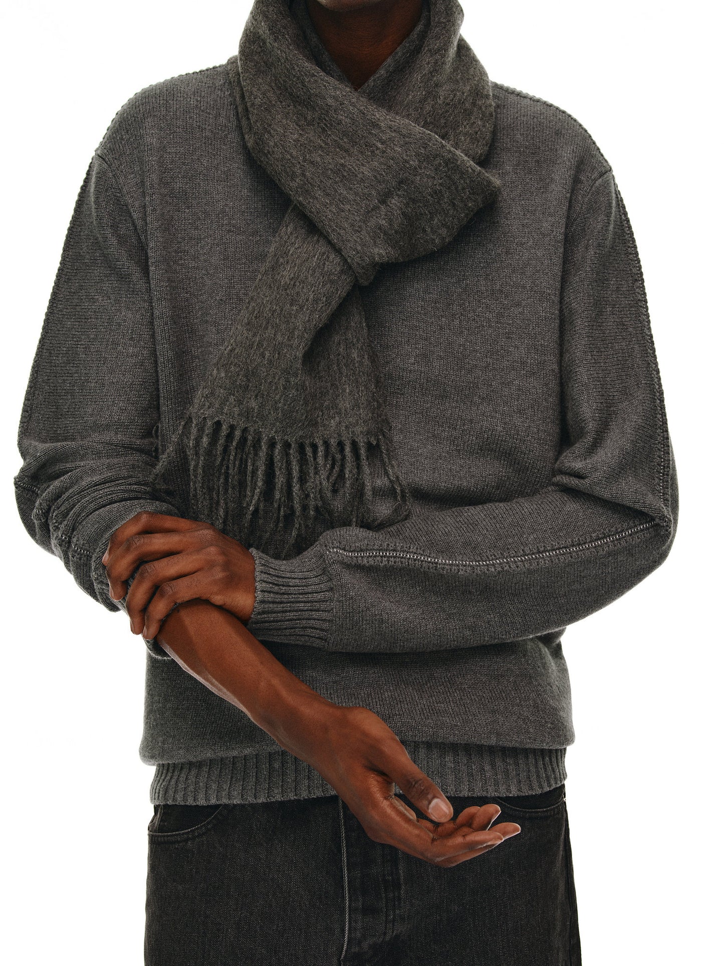 Chunky Neckline Sweater