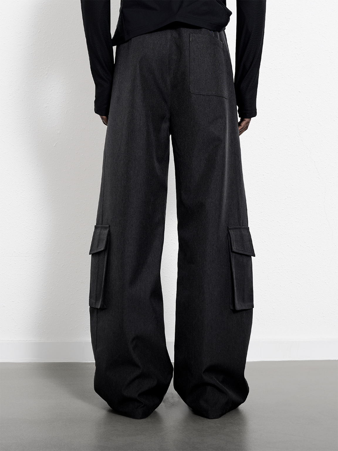 Side-open casual waterproof pants