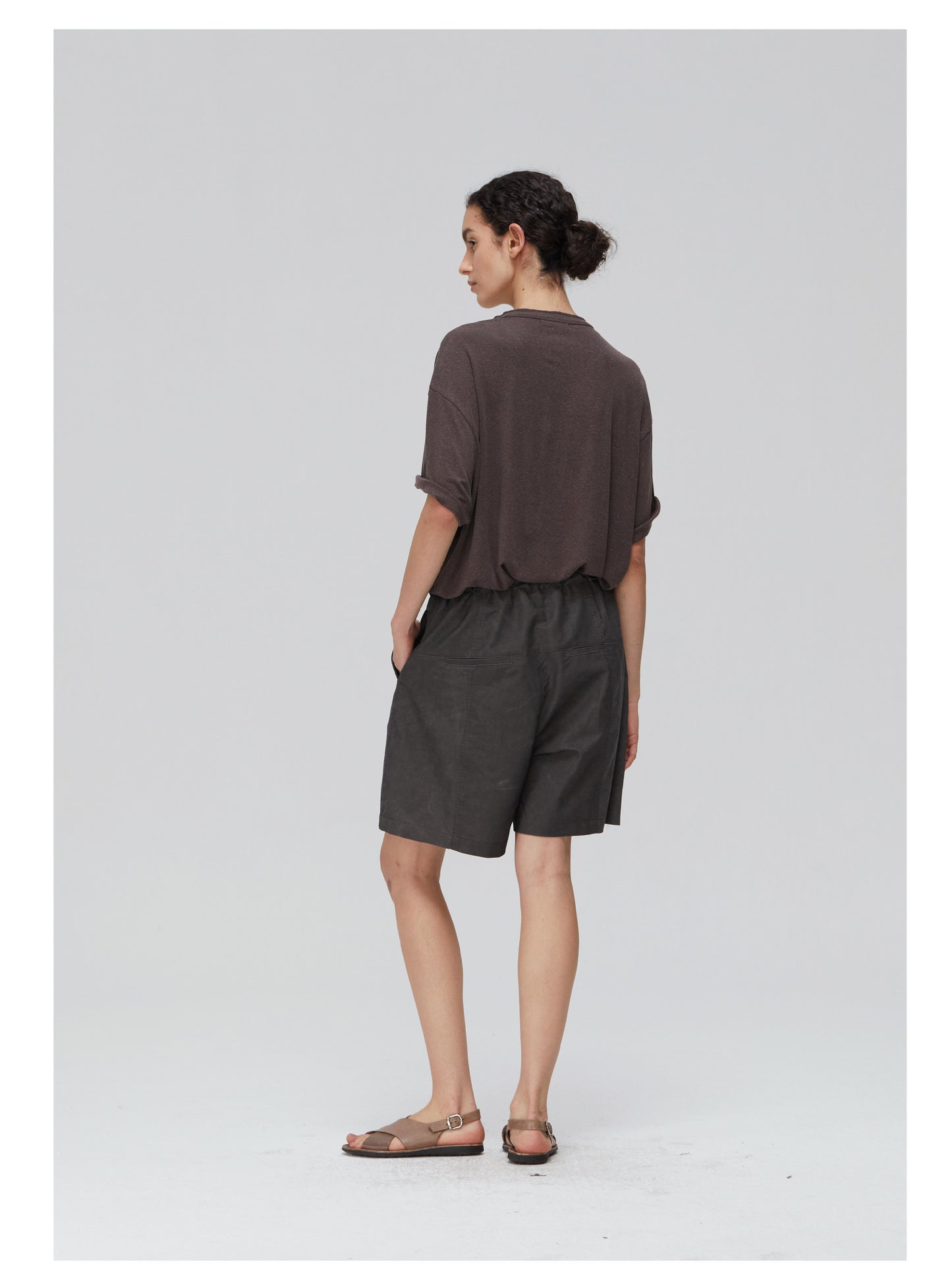 Wash-Finish Fried Shorts