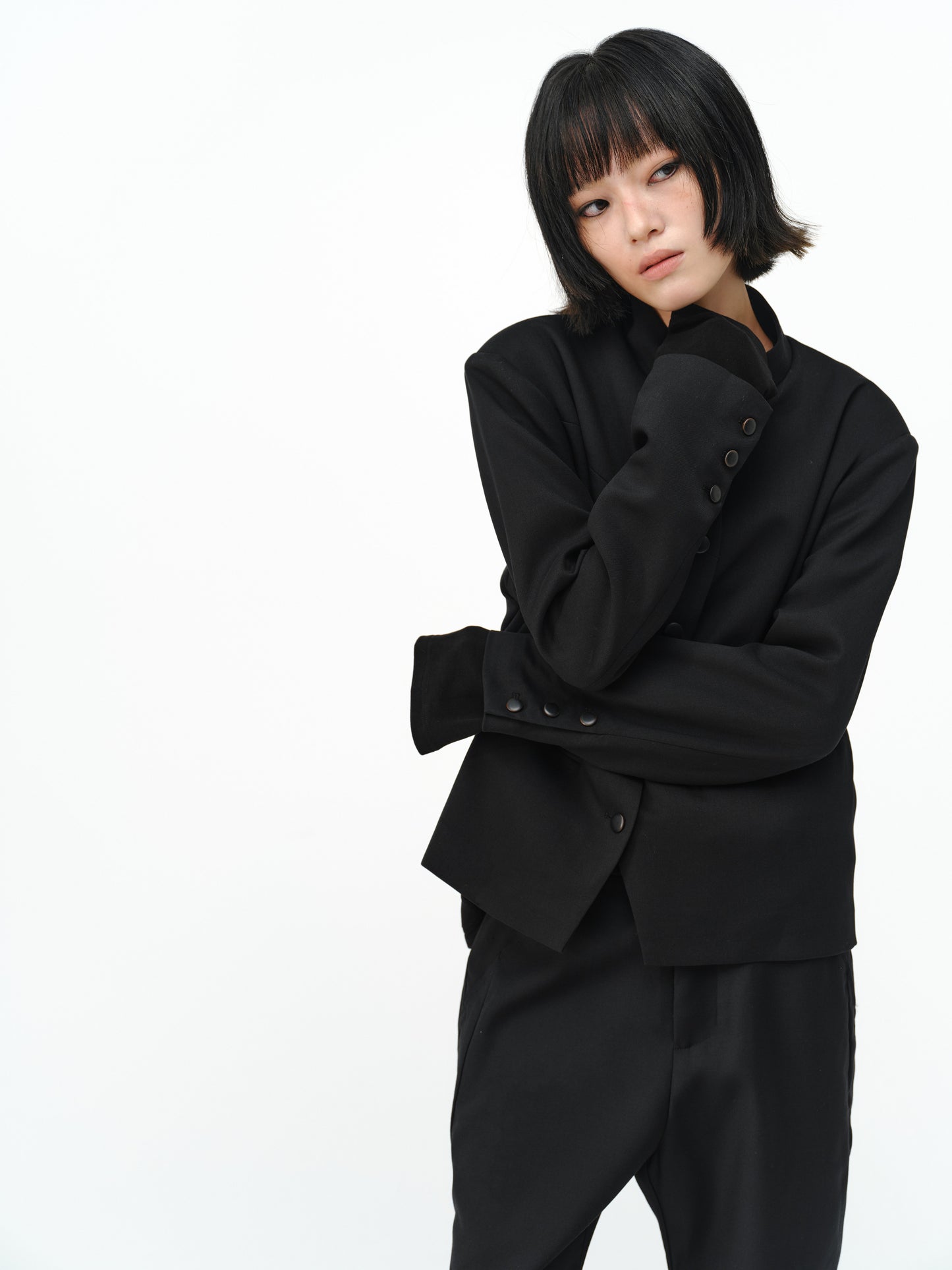 Custom-made stand-collar jacket