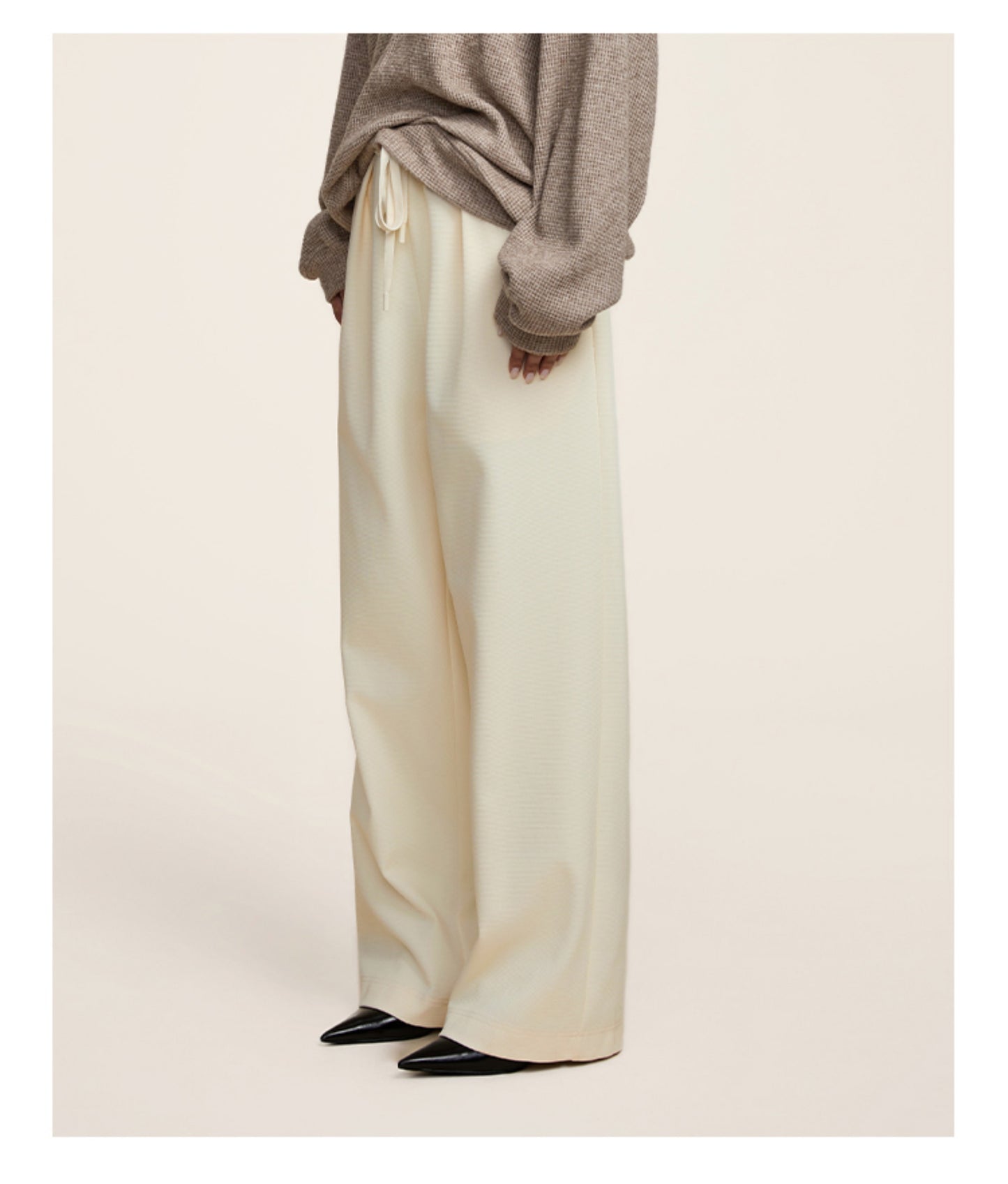 Narrow Waist Casual Sweatpants