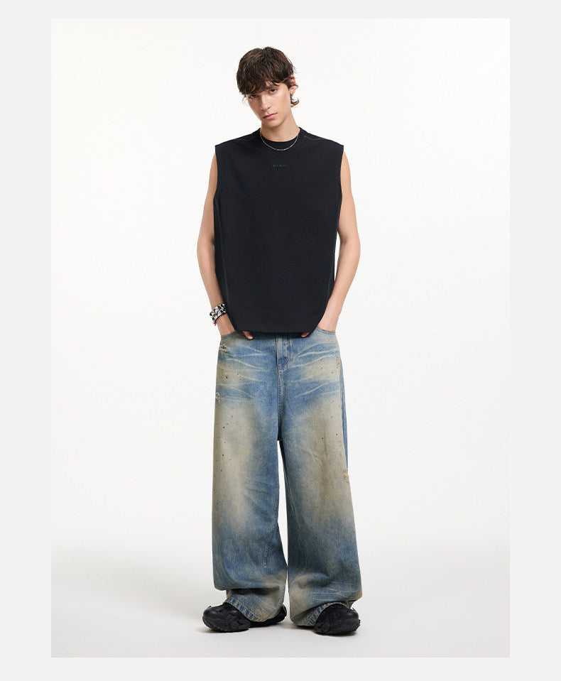 Functional Sports Style Sleeveless Top