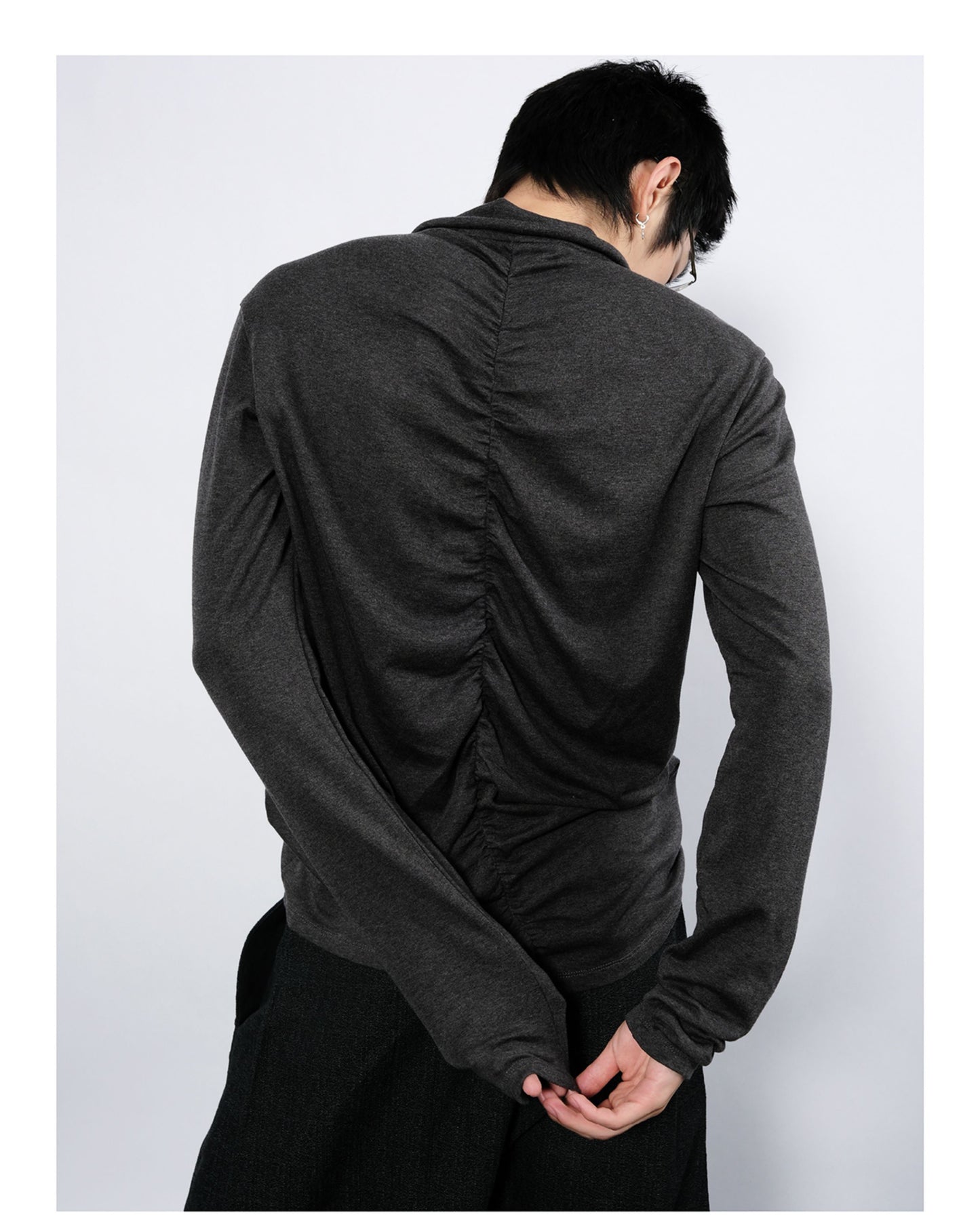 Double-Breasted Slim Cardigan