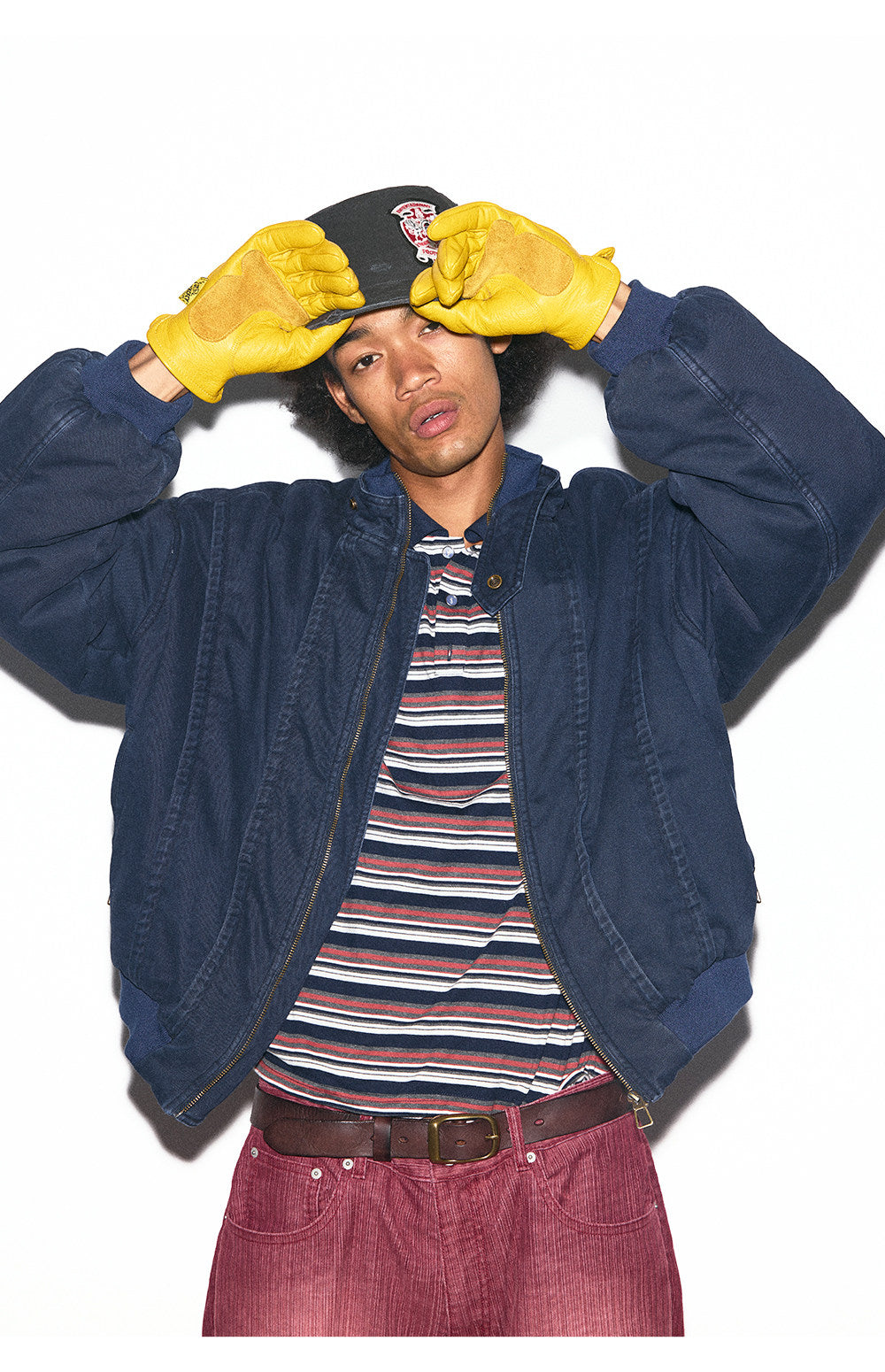 Checkered Lined Cotton Jacket