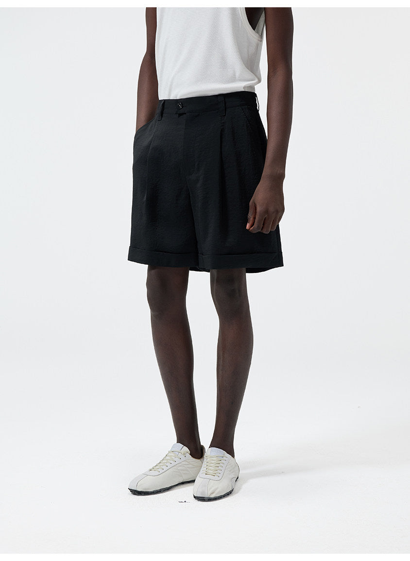 Casual Pants with a Partial Elastic Waistband