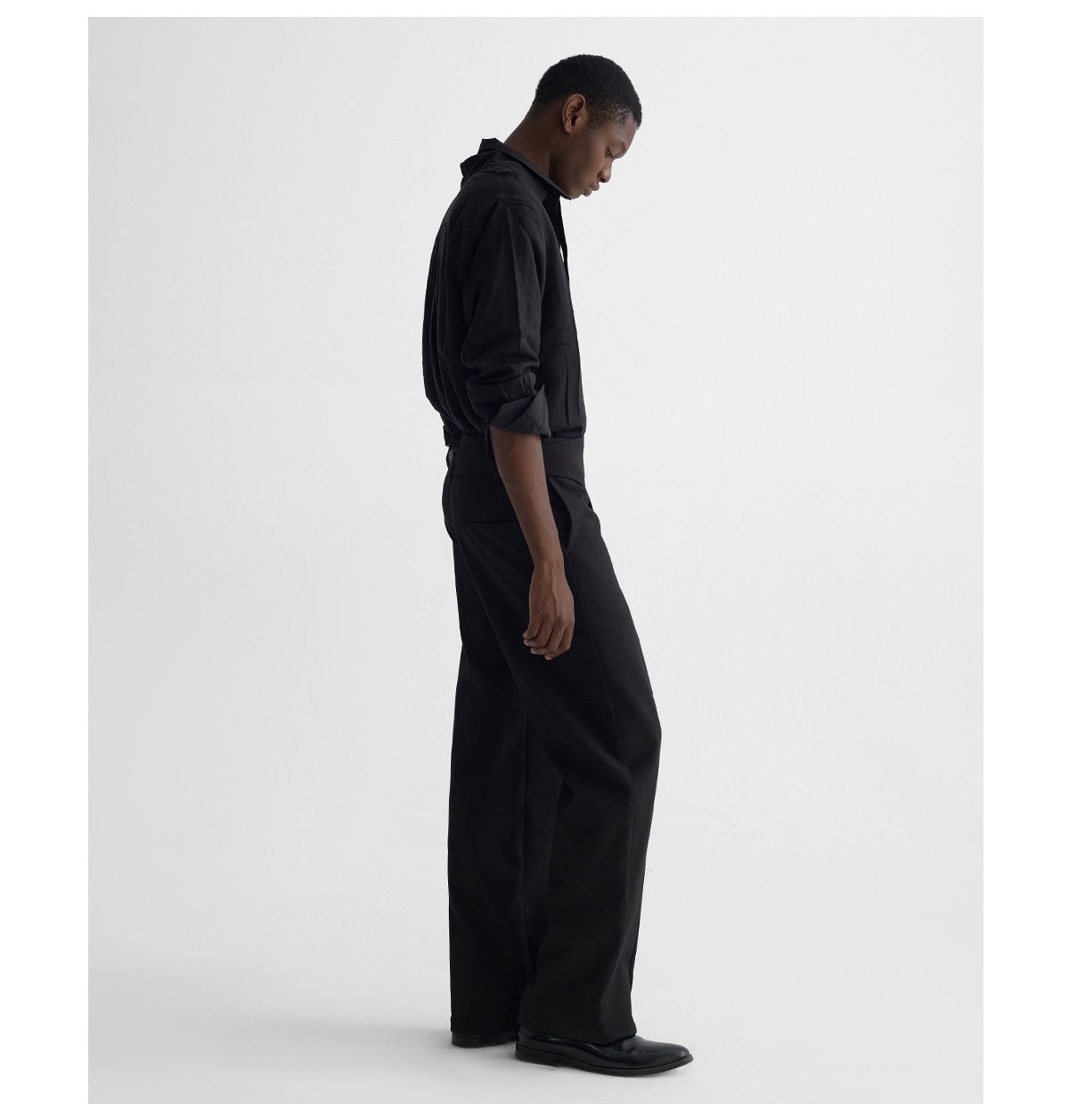 Waistband Wide-Leg Pants
