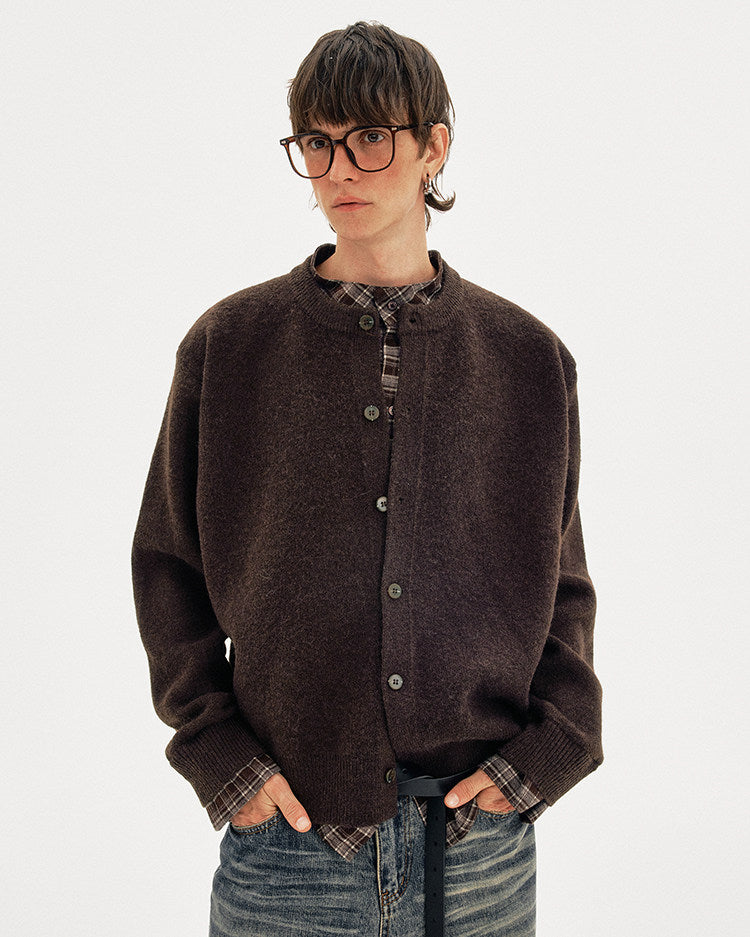 Faux Two-Piece Cardigan