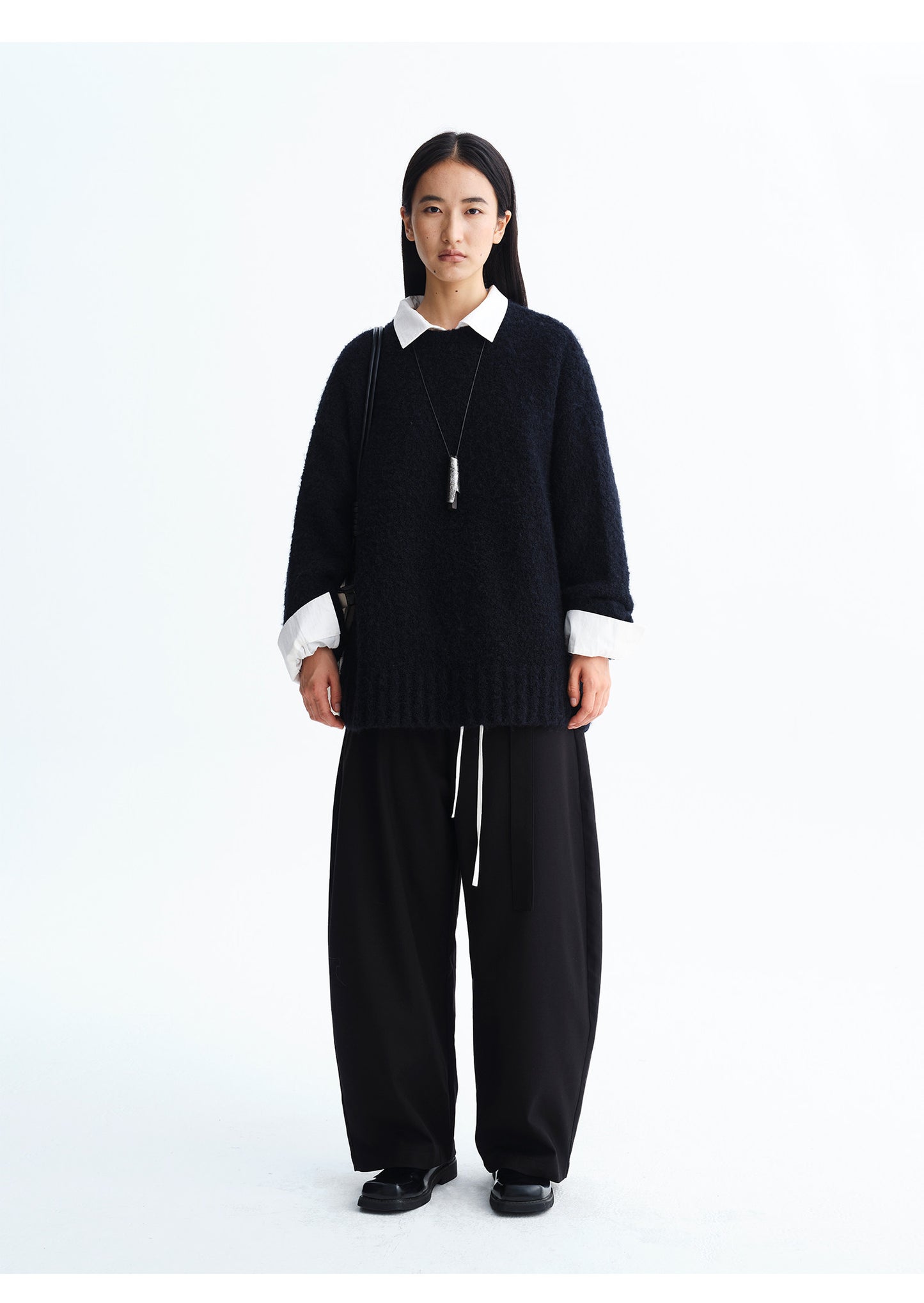 Heavyweight Wool Blend Sweater