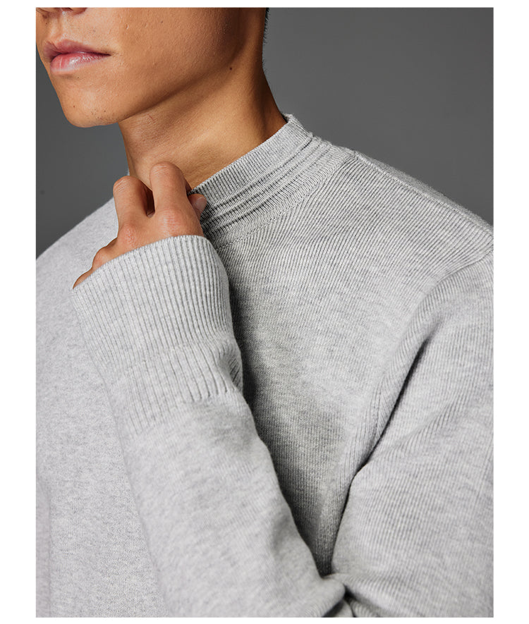 Half-High Collar Sweater