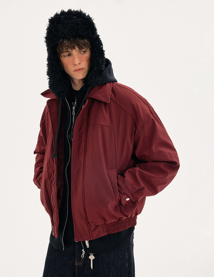 Deconstructed White Duck Down Jacket