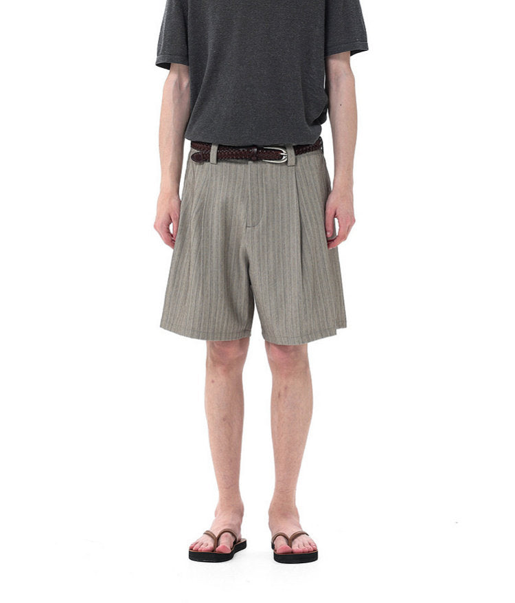 Casual Striped Shorts