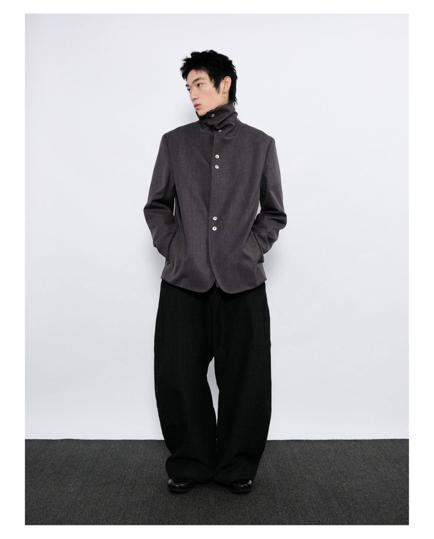 Multi-Style Metal Button Jacket