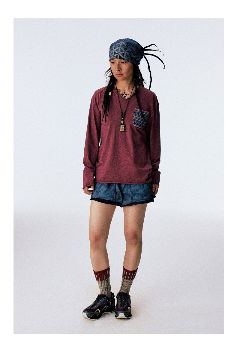 T-shirt with pockets