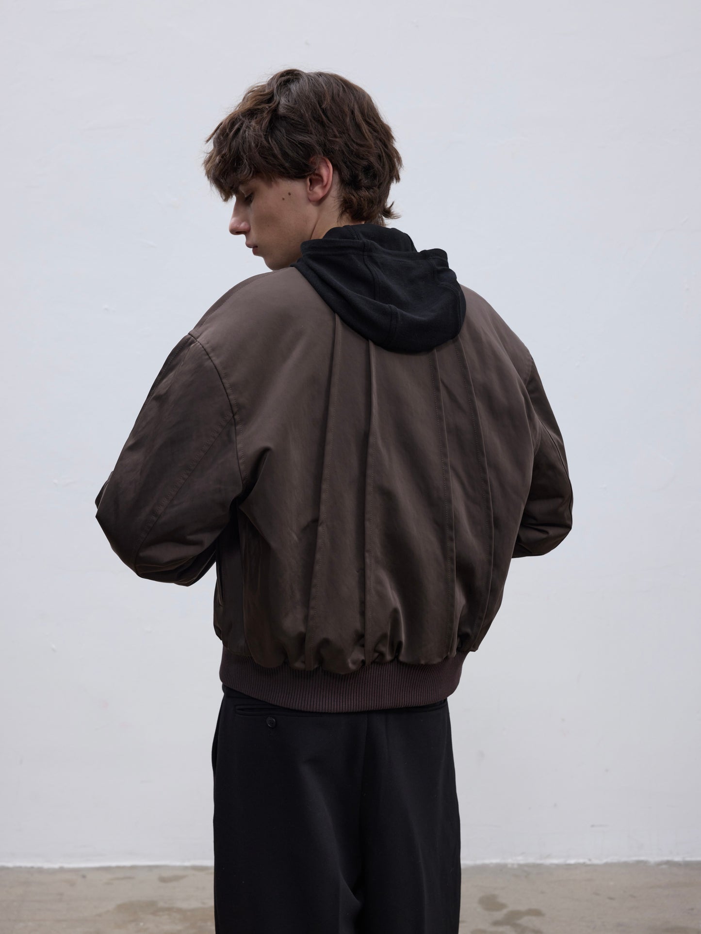 Nylon Bomber Jacket