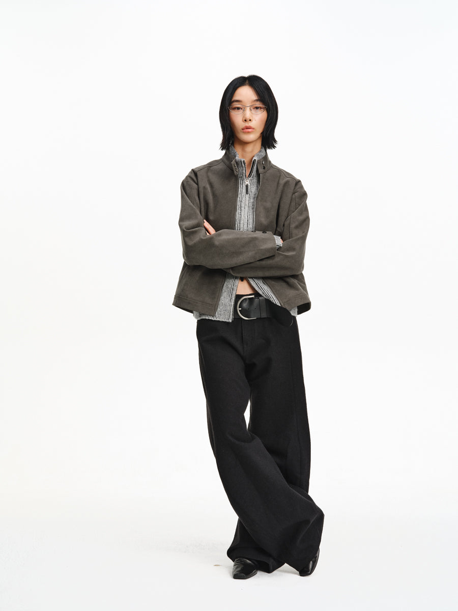 A-line silhouette jacket