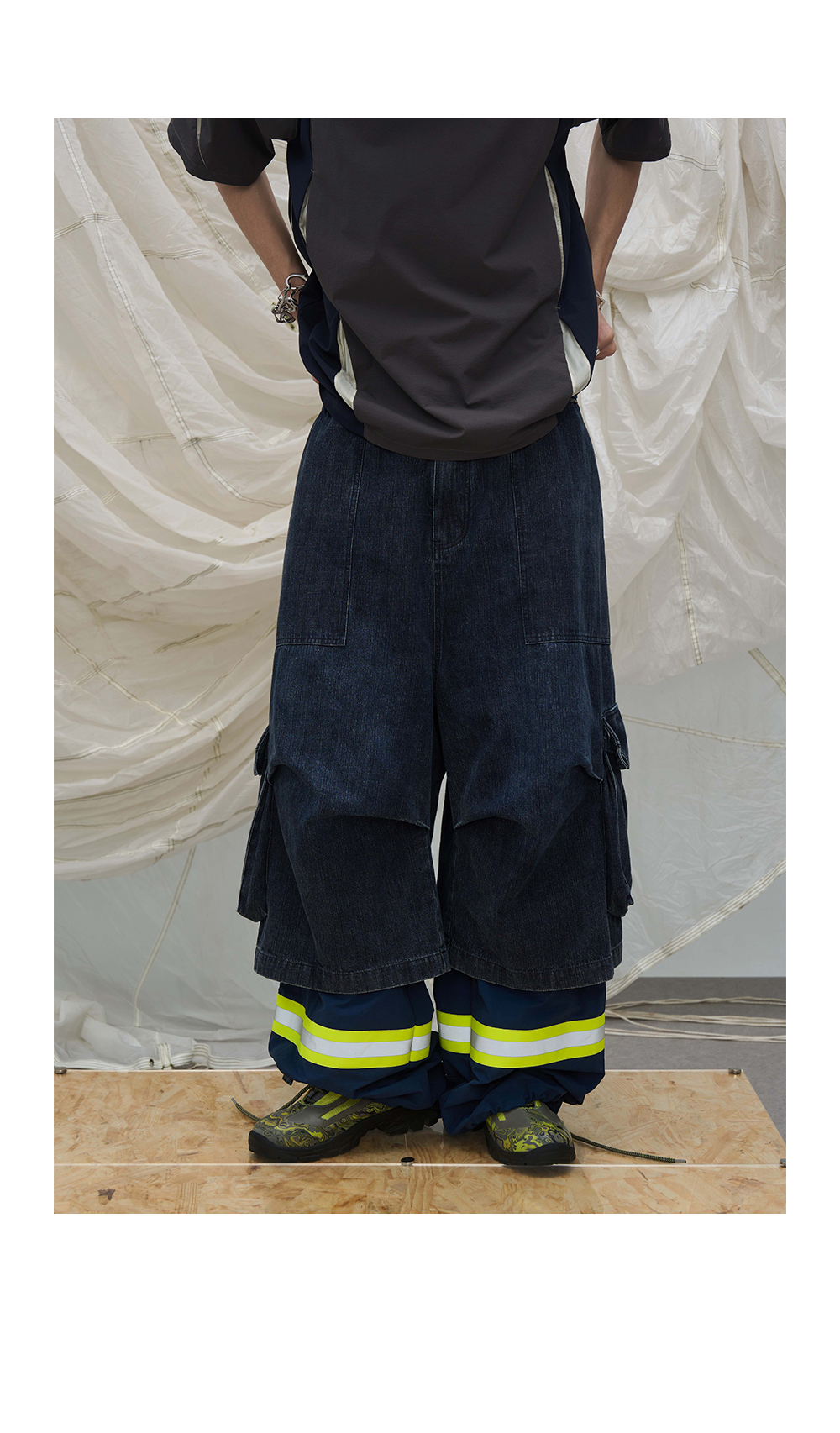 Nylon Workwear Casual Pants