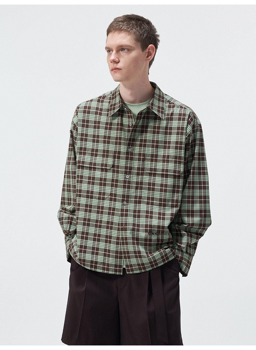 Casual Shirt with Large Patch Pockets
