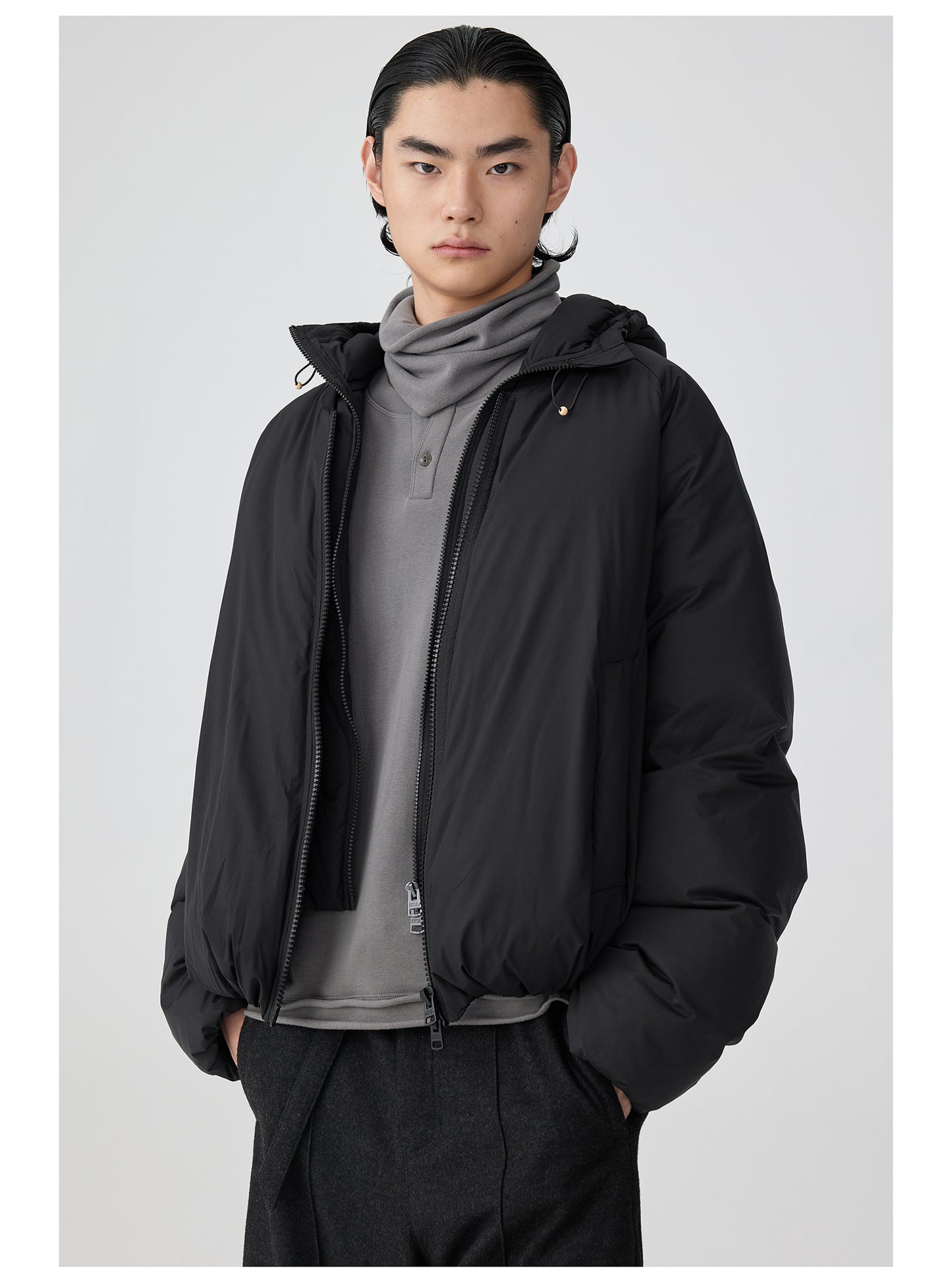 Detachable Hooded Jacket